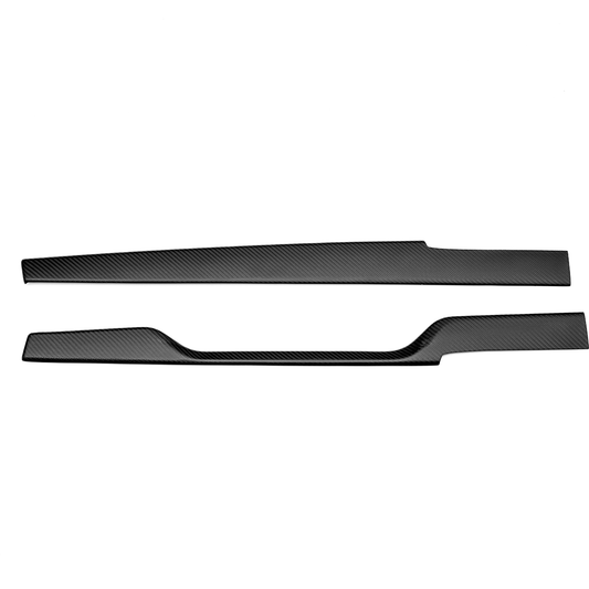 2022 Tesla Model S X Dashboard Panel Cover Trim Real Carbon Fiber