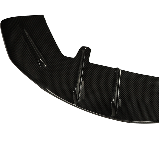 2020-2022 Tesla Model Y Rear Bumper Lip Diffuser Real Carbon Fiber