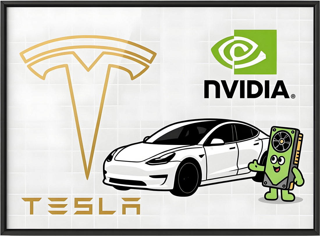 Tesla Shares Slip as Nvidia Enters Autonomous Driving Arena; Musk Promises "Epic" Year Ahead