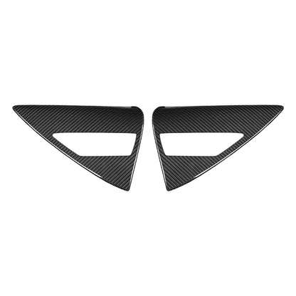 Tesla Model 3 Highland 2025 Outside Charging Port Cover Panel Trim Dry Carbon Fiber