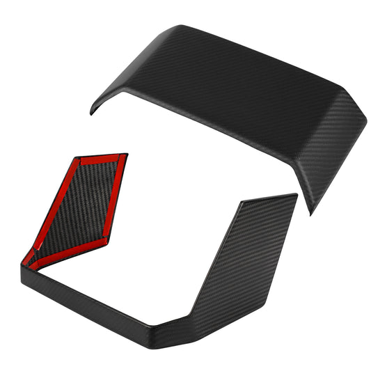Ev-Mercado Tesla Cybertruck Interior Rear Screen Frame Real Carbon Fiber