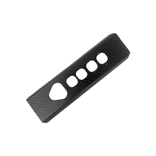 Ev-Mercado Tesla Cybertruck Interior Hazard Light P R N D Switch Panel Cover Real Carbon Fiber