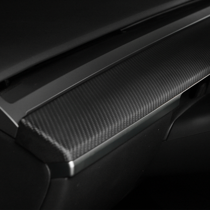 Tesla Model Y 3 2021-2022 Real Carbon Fiber Dashboard Panel Cover Trim
