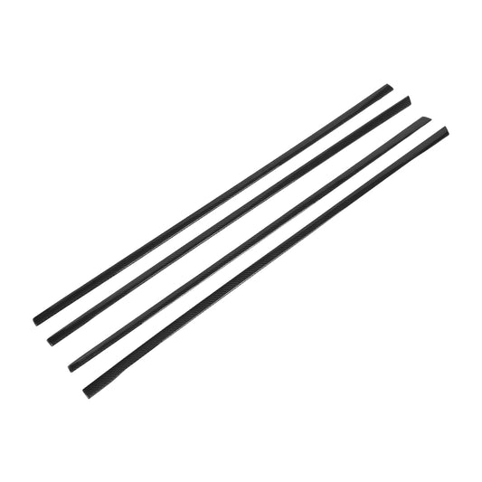 Ev-Mercado Tesla Cybertruck Exterior Window Trim Real Carbon Fiber