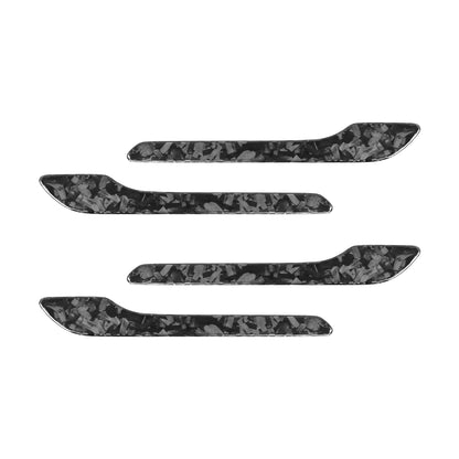 Tesla Model Y 3 2019-2023 Real Carbon Fiber Outside Door Handle Panel Cover
