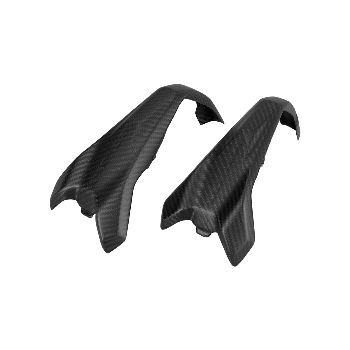Real Dry Carbon Fiber Engine Guard Spark Plug Cover Trim For bmw R1300gs