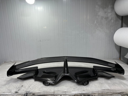 2019 Lamborghini Aventador SVJ Rear Wing Spoiler Carbon fiber Replacement Style