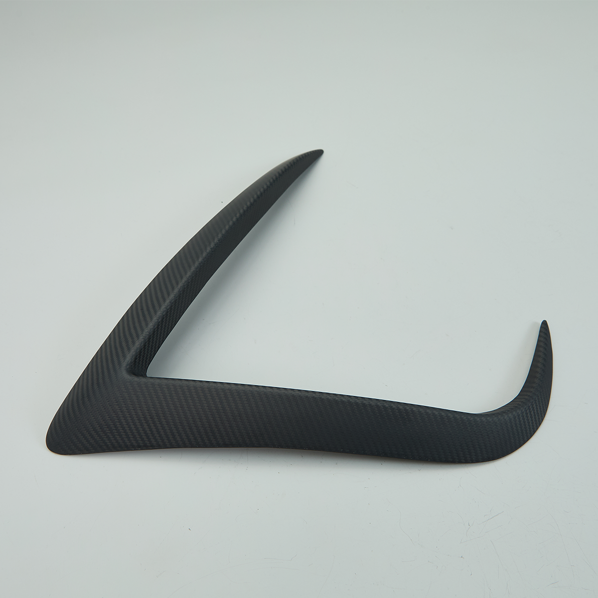 2025 Tesla Model Y Juniper Front Bumper Fog Lights Trim Real Carbon Fiber