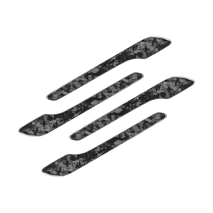 Tesla Model Y Juniper 2025 Outside Door Handle Panel Cover Dry Carbon Fiber