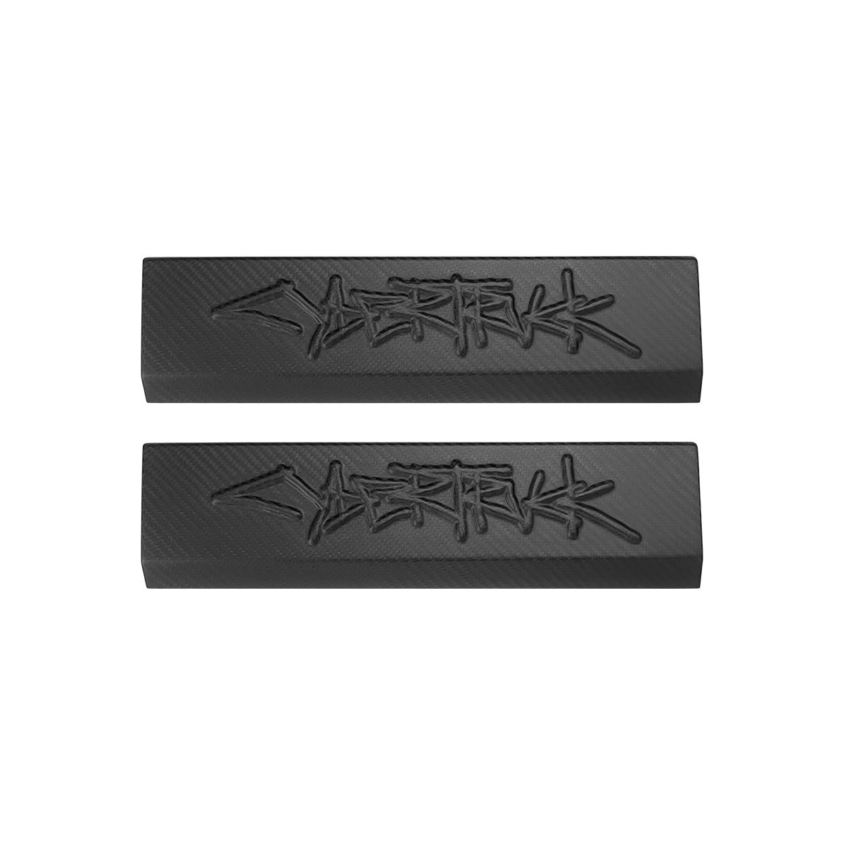 Ev-Mercado Tesla Cybertruck Interior Door Sill LOGO Protector Strips Real Carbon Fiber