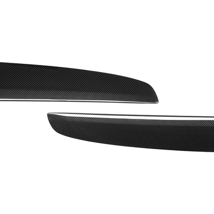 ev-mercado 2025 Tesla Model 3 Highland / 2026 Model Y juniper dashboard Cover Trim Patch Style Real Carbon Fiber