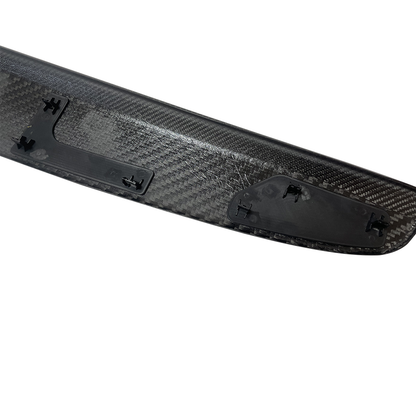 Tesla Model Y Juniper 2025 Dashboard Cover Replacement Style Real Carbon Fiber