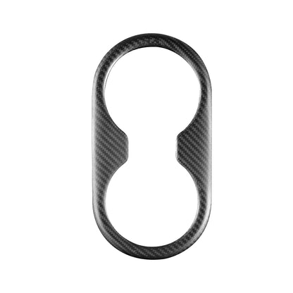 Ev-Mercado Tesla Model Y Juniper 2025 Rear Seat Cup holder Panel Cover Dry Carbon Fiber Interior