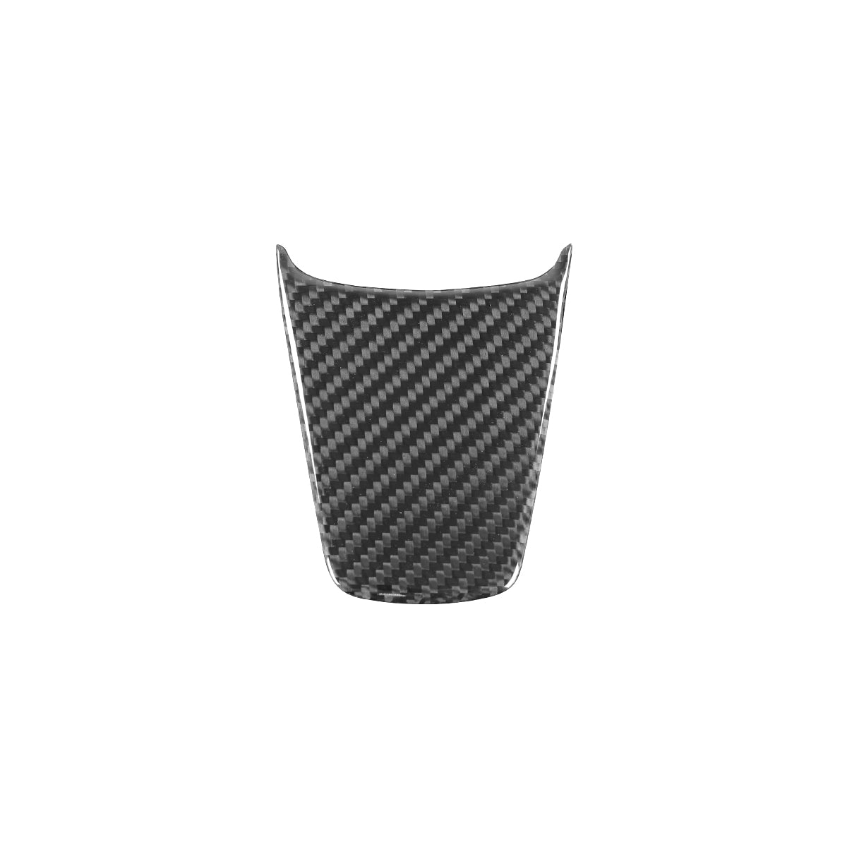 Tesla Model Y 3 2019-2023 Real Carbon Fiber Steering Wheel Sticker Trim