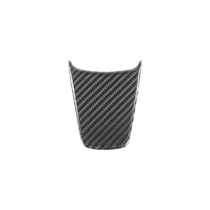 Tesla Model Y 3 2019-2023 Real Carbon Fiber Steering Wheel Sticker Trim