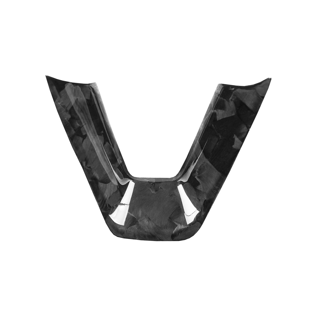 Tesla Model 3 Highland 2024-2025 Steering Wheel Sticker Trim Dry Carbon Fiber