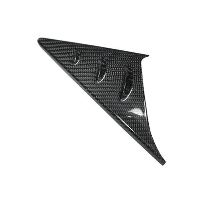 Supra A90 MK5 A-Pillar Triangle Anti-Buffeting Wind Deflectors Real Carbon Fiber