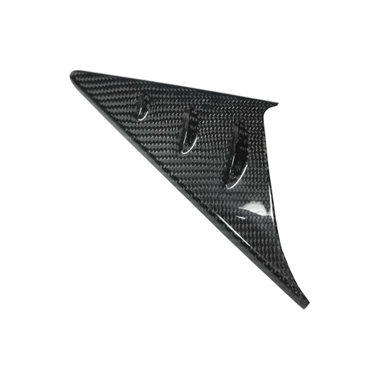 Supra A90 MK5 A-Pillar Triangle Anti-Buffeting Wind Deflectors Real Carbon Fiber