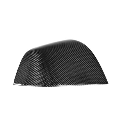 Tesla Model Y 3 2021-2023 Real Carbon Fiber Rear Side View Mirror Covers