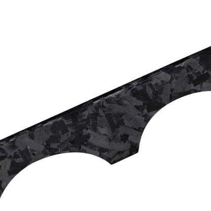 Tesla Model 3 Highland 2025 Center Console Armrest Cup Holder Panel Cover Dry Carbon Fiber