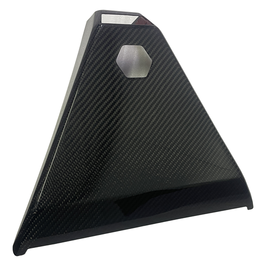Ev-Mercado Tesla Cybertruck Interior Rear View Mirror Upper Camera Cover Real Carbon Fiber