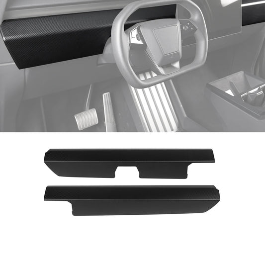 Ev-Mercado Tesla Cybertruck Interior Dashboard Cover Real Carbon Fiber