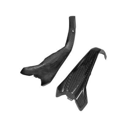 Real Dry Carbon Fiber Engine Guard Spark Plug Cover Trim For bmw R1300gs