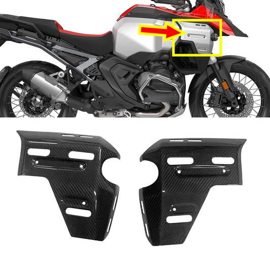Carbon Fiber Side Radiator Water Cooler Cover Panel for bmw R1300GS Adventure