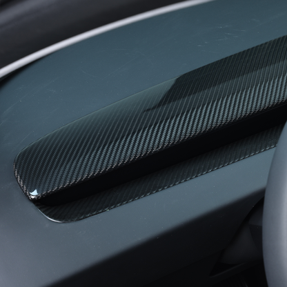 Tesla Model Y Juniper 2025 Dashboard Cover Replacement Style Real Carbon Fiber